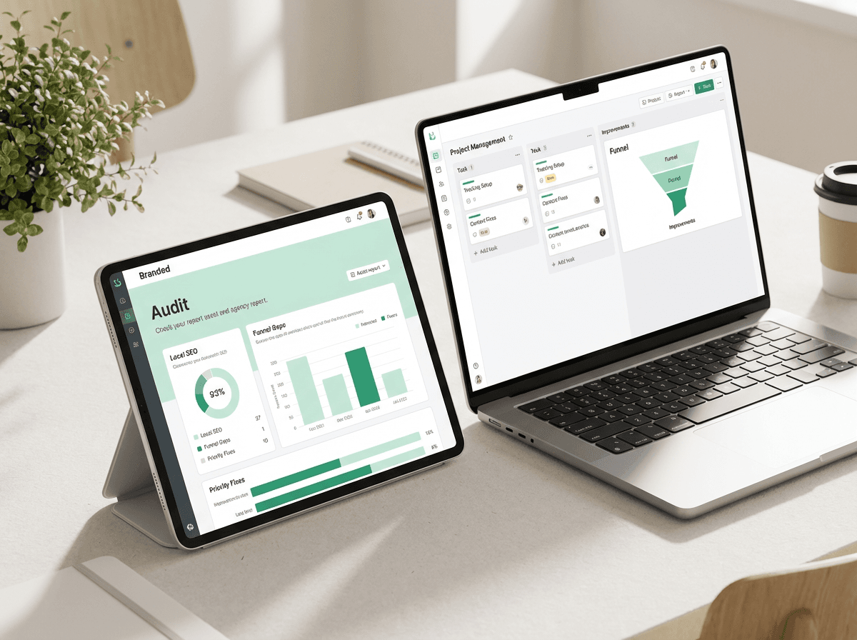 Audit report and implementation planning mockup