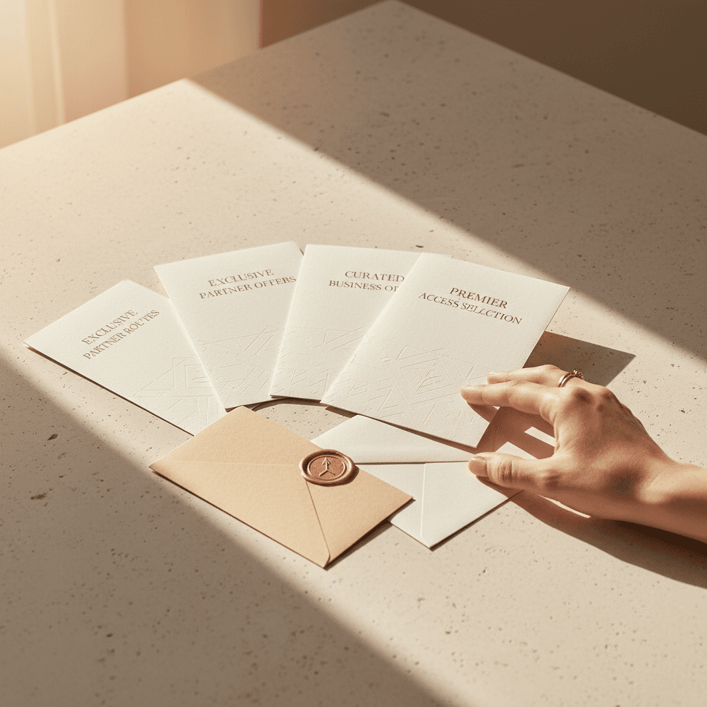 Guided next-step planning materials on a table