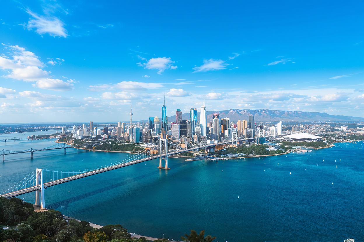 Perth city skyline viewed from Kings Park